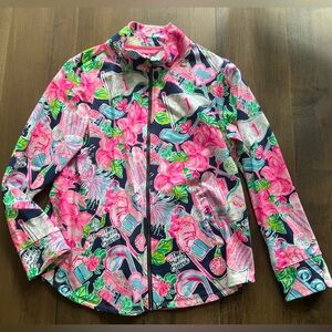 NWOT! Lilly Pulitzer Honda Classic full zip jacket